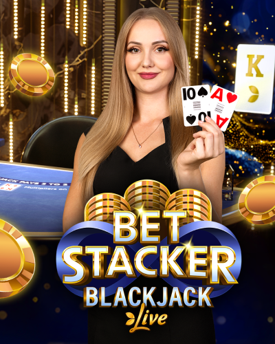 Infinite Bet Stacker Blackjack game card