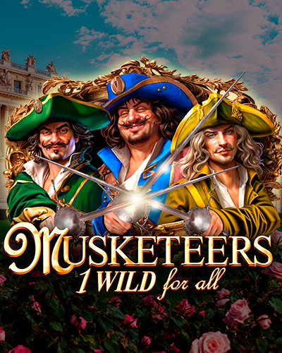 Musketeers 1 Wild for All game card