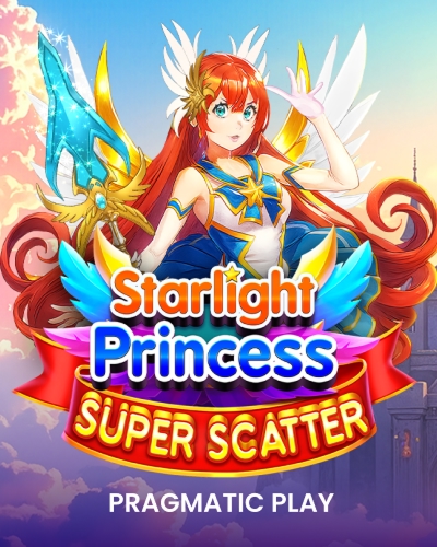 Starlight Princess Super Scatter game card