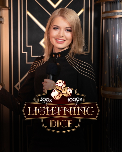 Lightning Dice game card