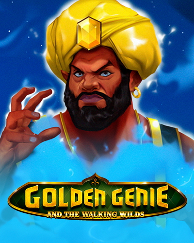 Golden Genie & the Walking Wilds game card