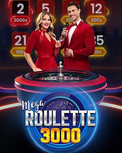 Mega Roulette 3000 game card