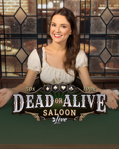 Dead or Alive: Saloon game card