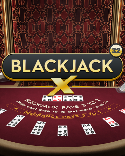 BlackjackX 32 game card