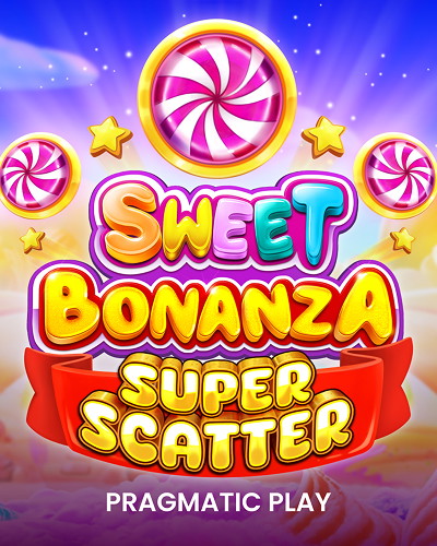 Sweet Bonanza Super Scatter game card