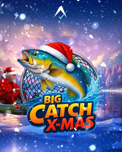 Big Catch Xmas game card