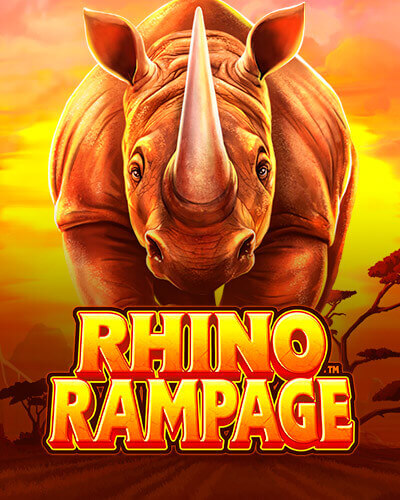 Rhino Rampage game card