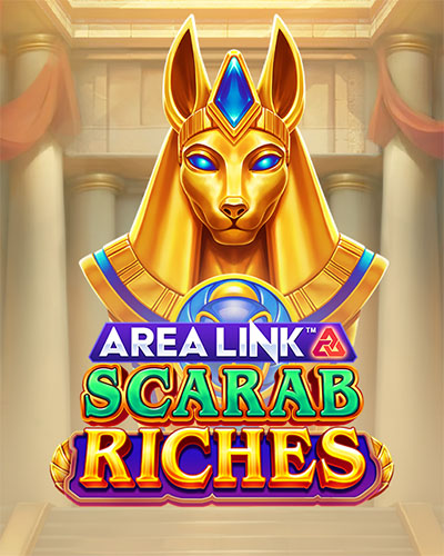 Area Link Scarab Riches game card