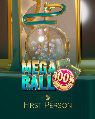 First Person Mega Ball game card