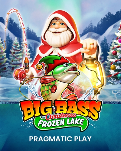 Big Bass Christmas – Frozen Lake game card