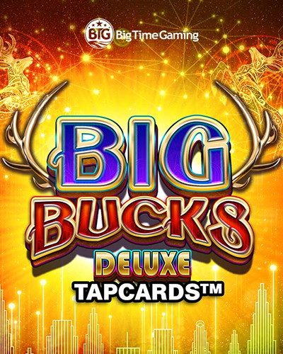 BIG BUCKS DELUXE TAP CARDS game card