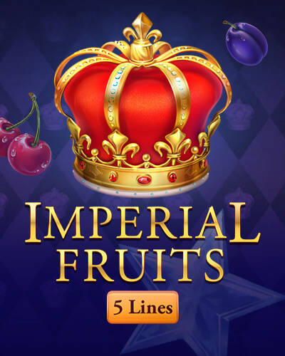 Imperial Fruits: 5 lines game card