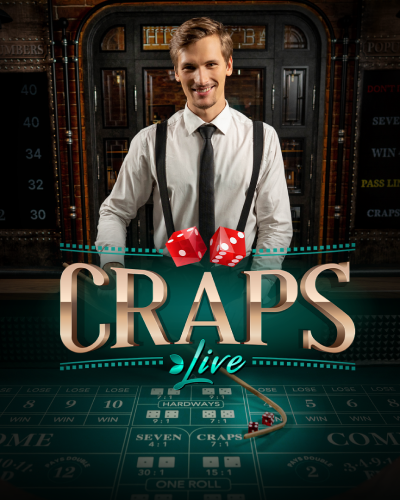 Craps game card