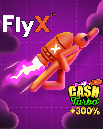 FlyX Cash Turbo game card