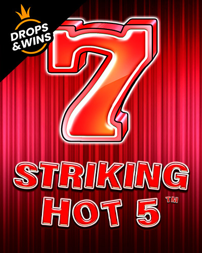 Striking Hot 5 game card