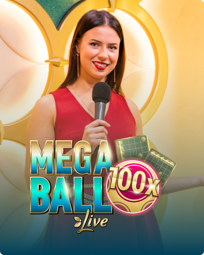 Mega Ball game card