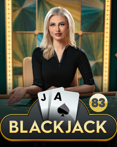 Blackjack 83 game card