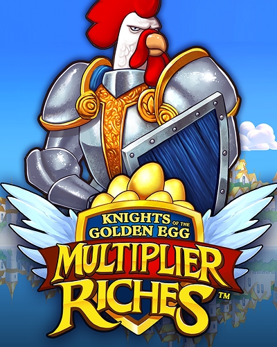 Knights of the Golden Egg Multiplier Riches game card