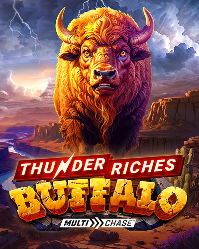 Thunder Riches: Buffalo game card