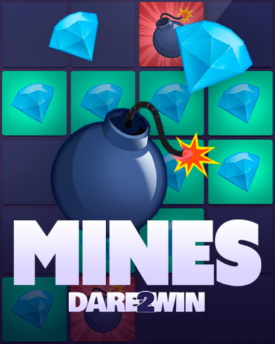 Mines game card