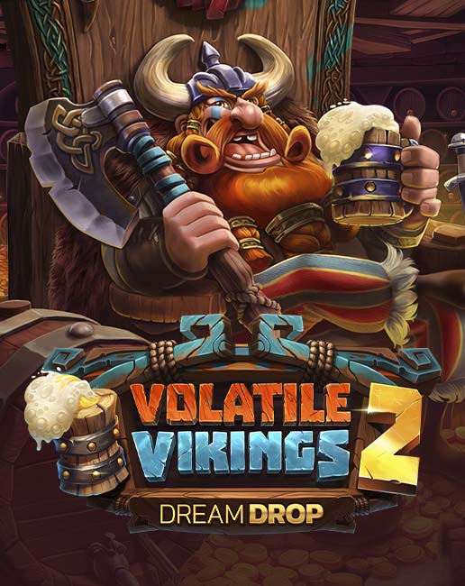Volatile Vikings 2 Dream Drop game card