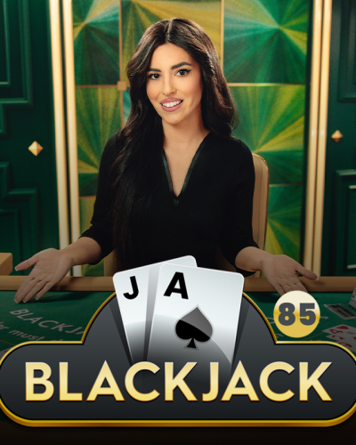 Blackjack 85 game card