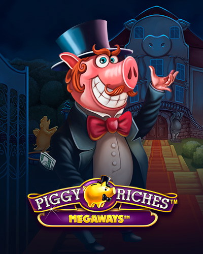 Piggy Riches Megaways game card