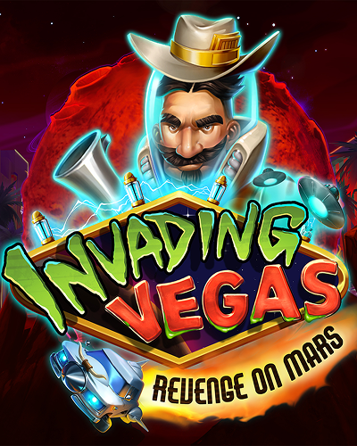 Invading Vegas Revenge on Mars game card