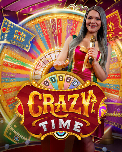 Crazy Time game card