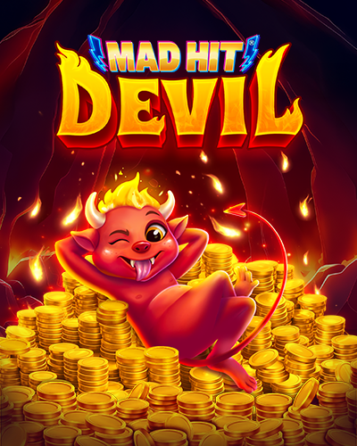 Mad Hit Devil game card