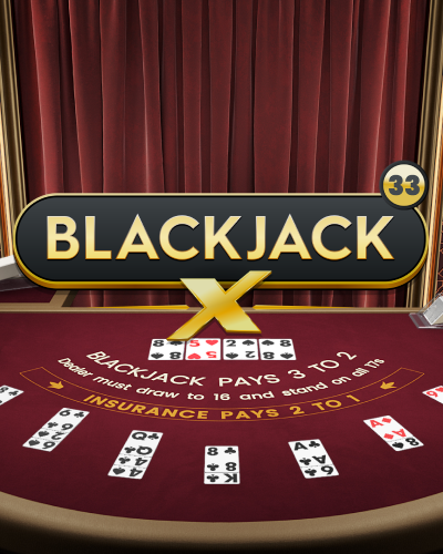 BlackjackX 33 game card