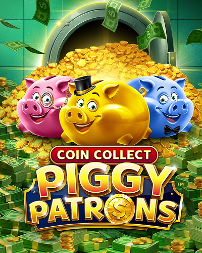 Coin Collect: Piggy Patrons game card