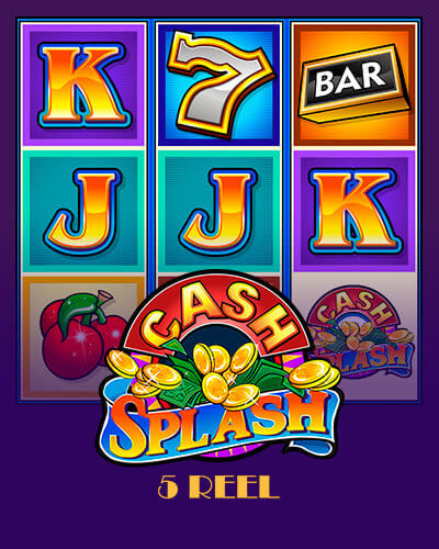 Cash Splash 5 Reel game card