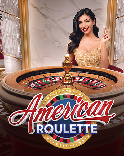 American Roulette game card