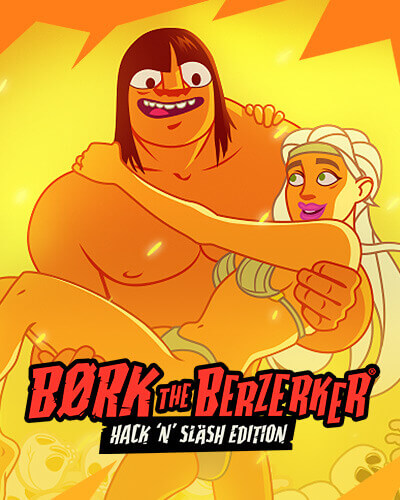Bork the Berzerker - Hack N Slash edition game card