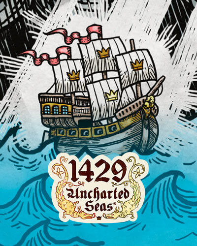 1429 Uncharted Seas game card