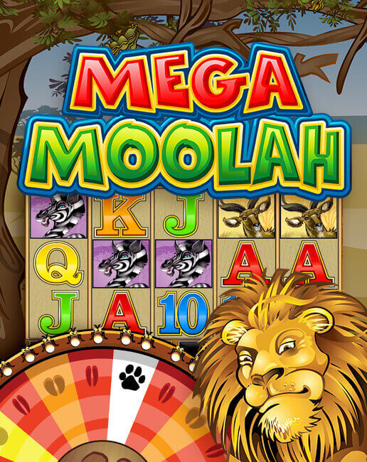 Mega Moolah game card