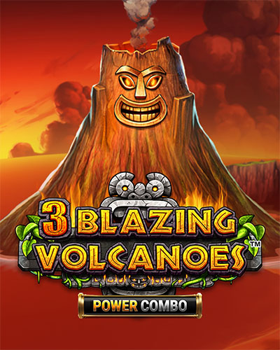 3 Blazing Volcanoes Power Combo game card