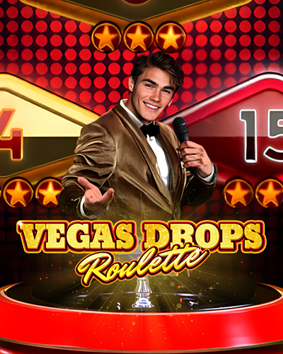 Vegas Drops Roulette game card