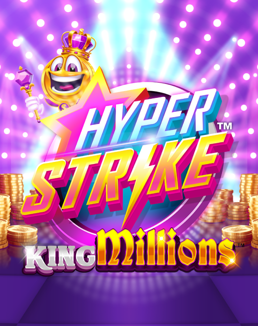 Hyper Strike King Millions game card