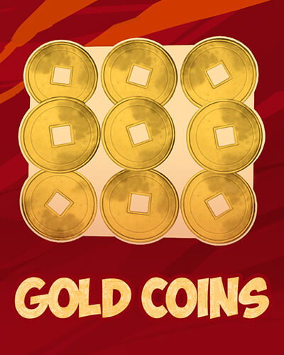 Gold Coins game card